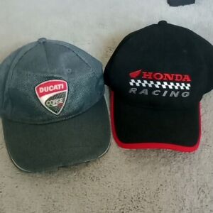 HONDA RACING & DUCATI hats